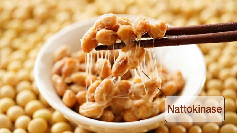 Nattokinase là enzyme có trong chất kết dính của Natto